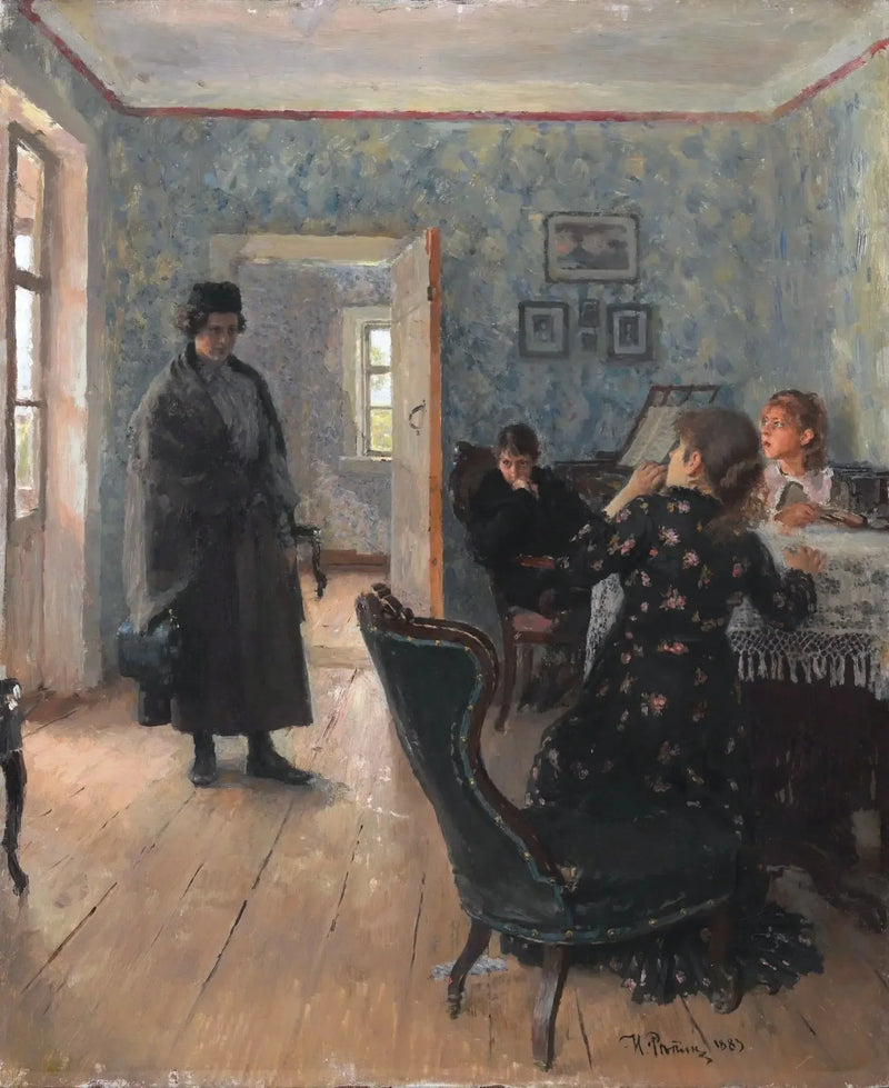 การเยี่ยมเยือนที่ไม่คาดคิด - Ilya Repin