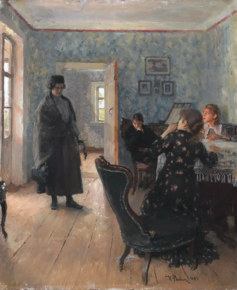 การเยี่ยมเยือนที่ไม่คาดคิด - Ilya Repin