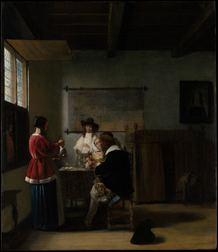 La Visite - Pieter de Hooch