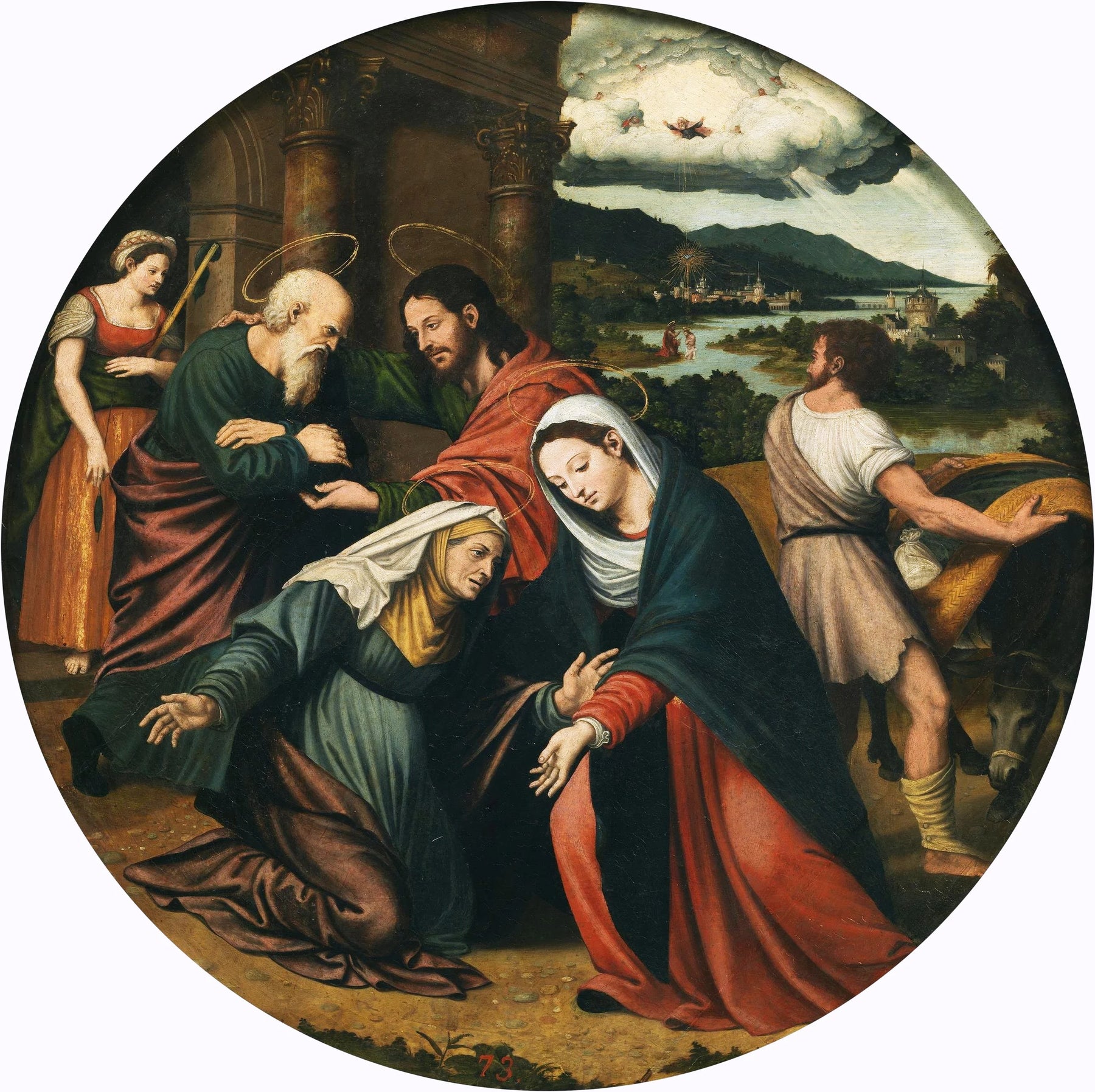 La visite - Vicente Masip