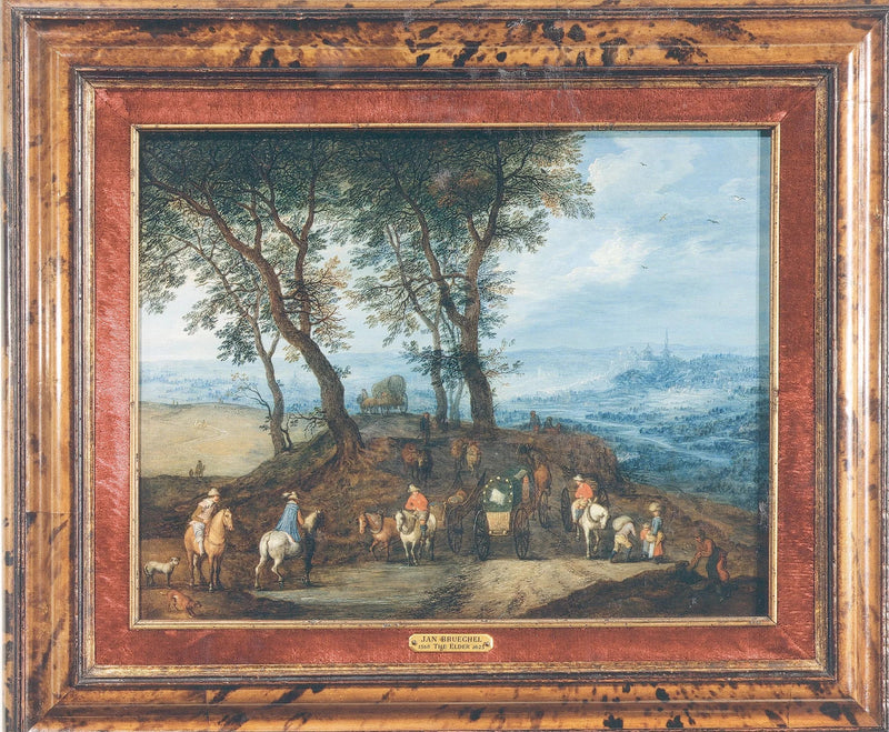 Voyageurs en route - Jan Brueghel l'Ancien