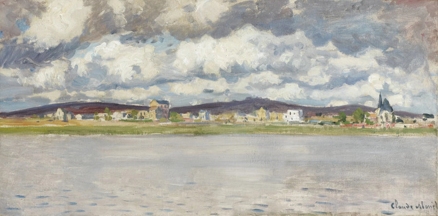 วิวของอาร์ฌ็องเตย - Claude Monet