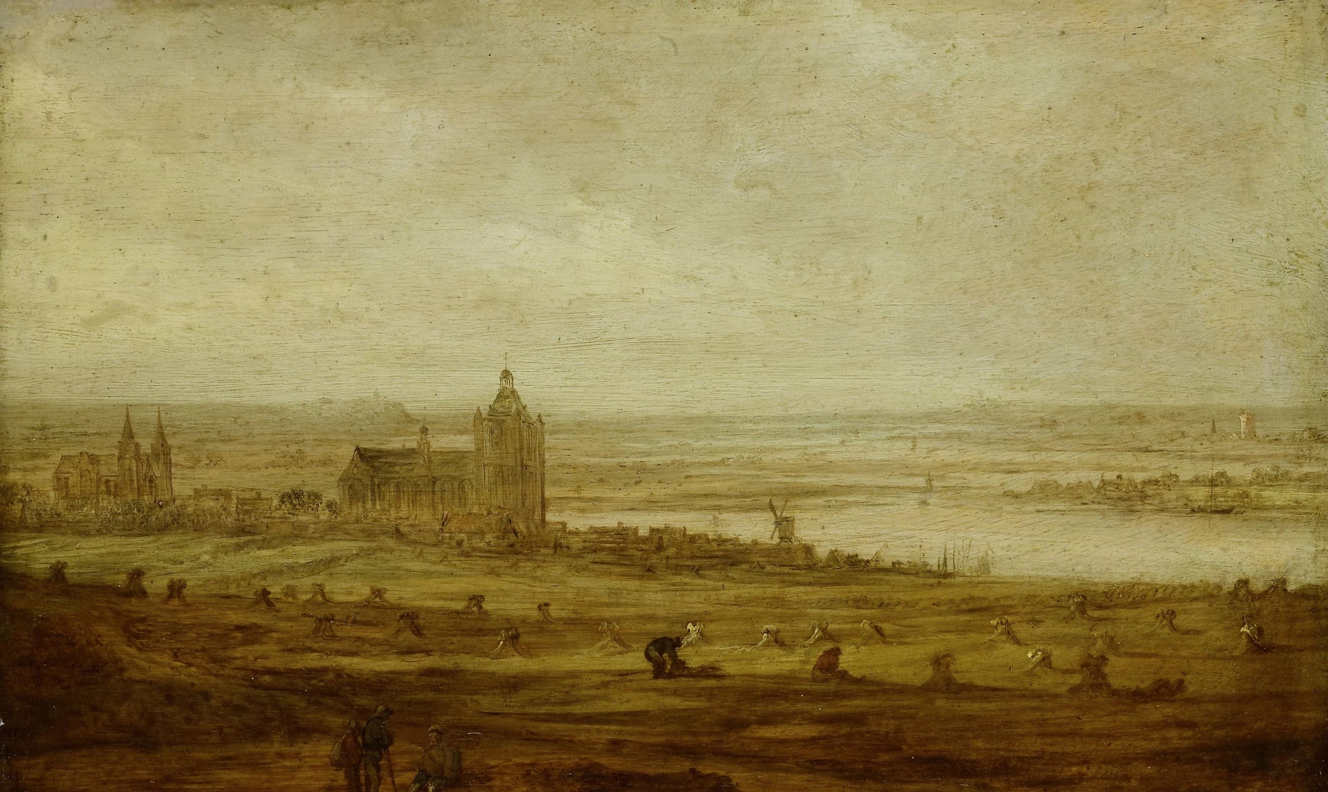 Vue d'Arnhem - Jan van Goyen