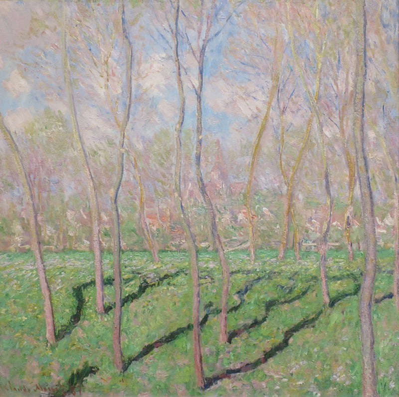 วิว Bennecourt W1125 - Claude Monet