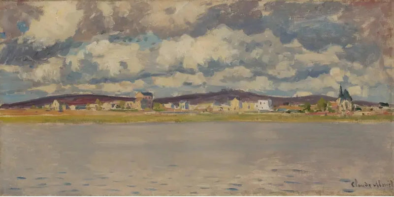 วิวของอาร์ฌ็องเตย - Claude Monet