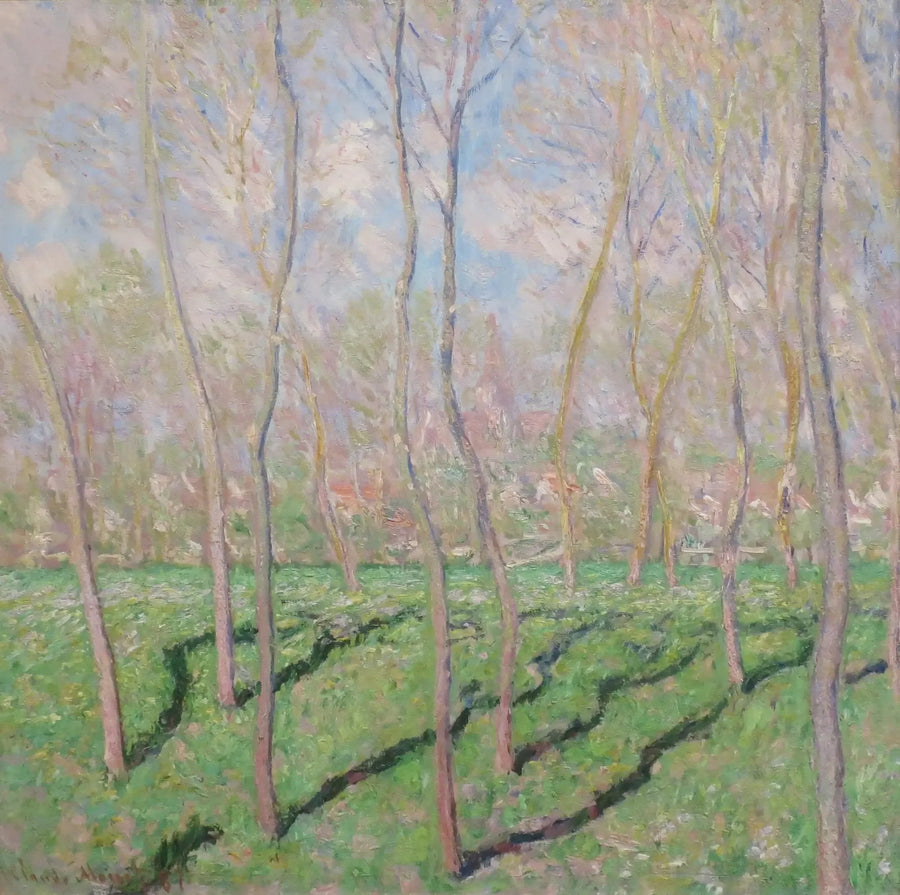 วิวของเบนเนอคูร์ - Claude Monet