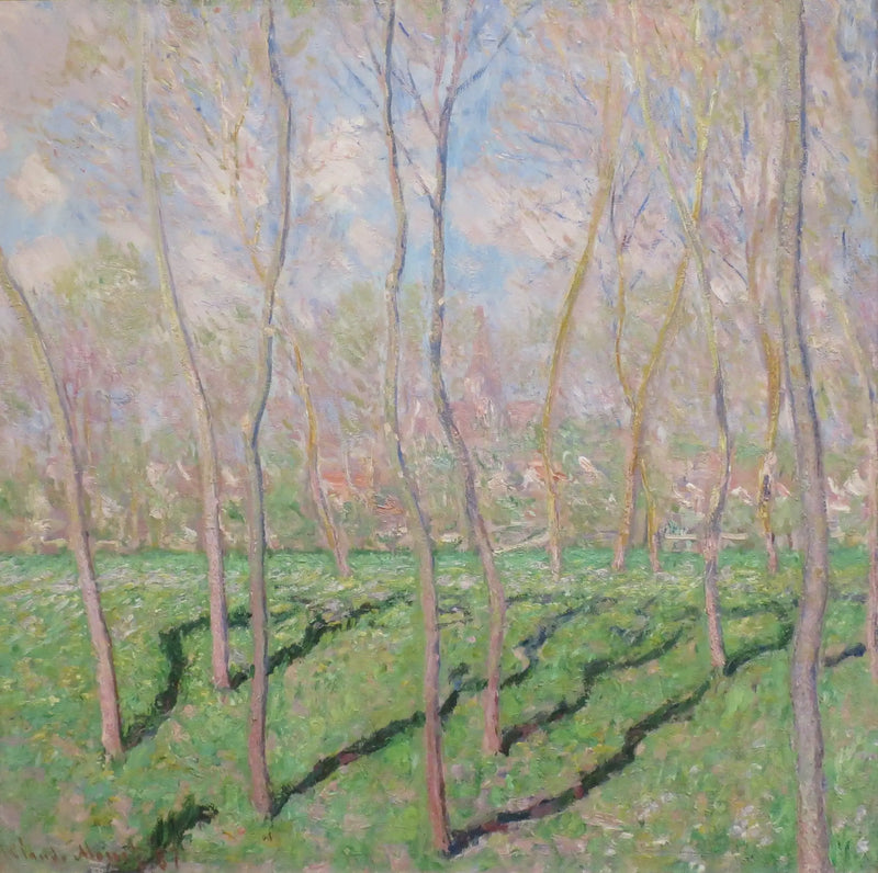 วิวของเบนเนอคูร์ - Claude Monet