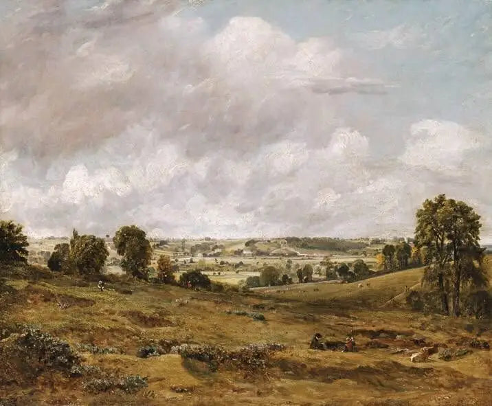วิวของ Dedham Vale จาก East Bergholt - จอห์น คอนสเทเบิล