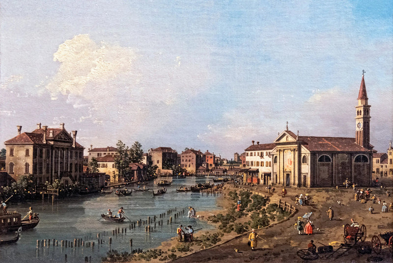 มุมมองของ Dolo - Canaletto