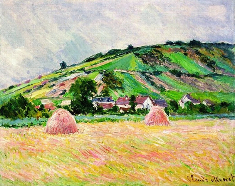 ทิวทัศน์ของ Giverny W1074 - Claude Monet