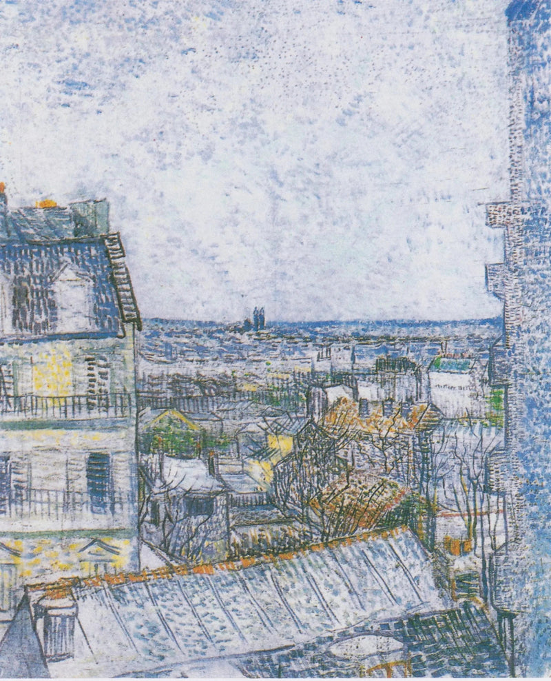 วิวจากห้องของศิลปิน ถนนเลปิก - Vincent van Gogh