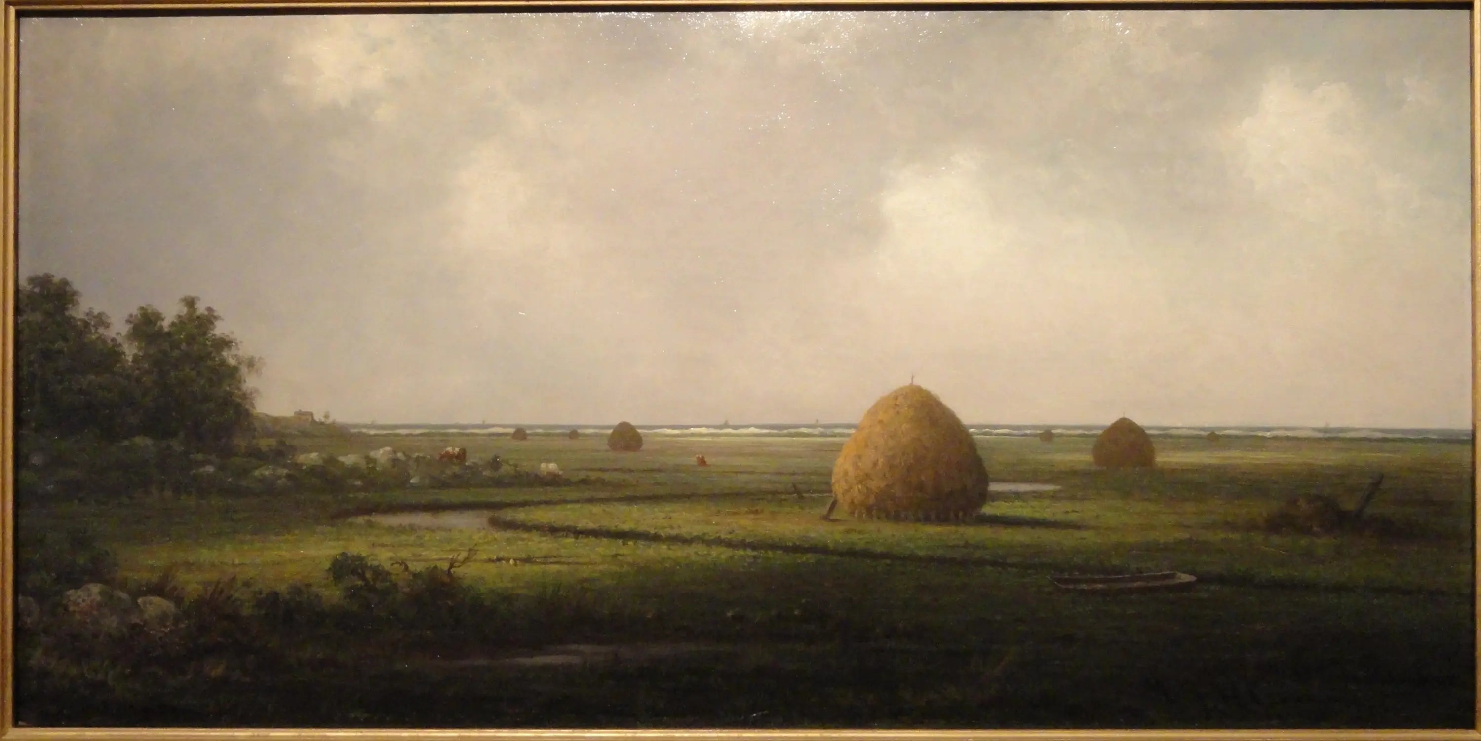 Vue de Marshfield - Martin Johnson Heade - Alpha Reproduction