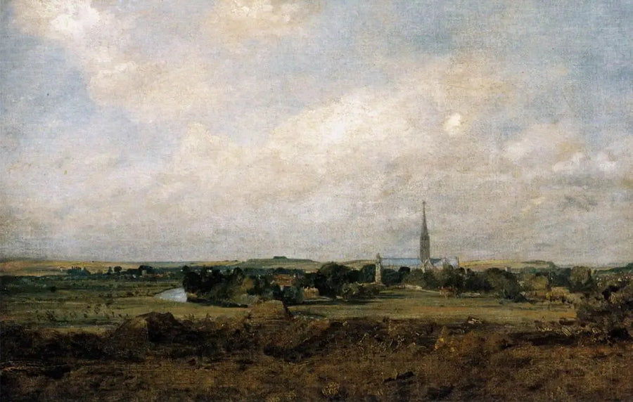 ภาพวิว Salisbury - จอห์น คอนสเทเบิล