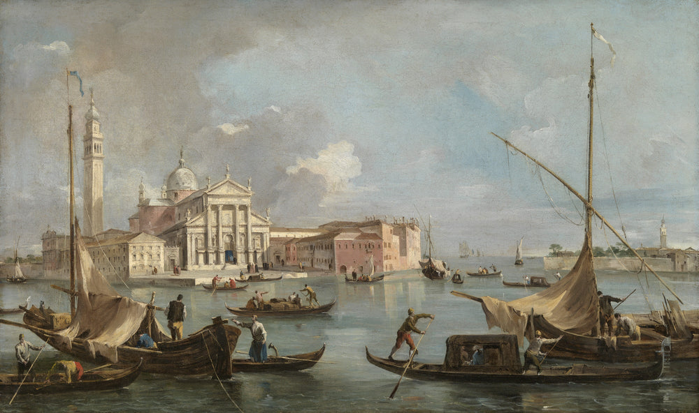 Vue de San Giorgio Maggiore - Francesco Guardi - Alpha Reproduction