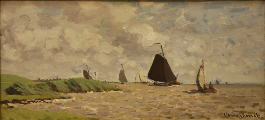 วิวของ Voorzan - Claude Monet