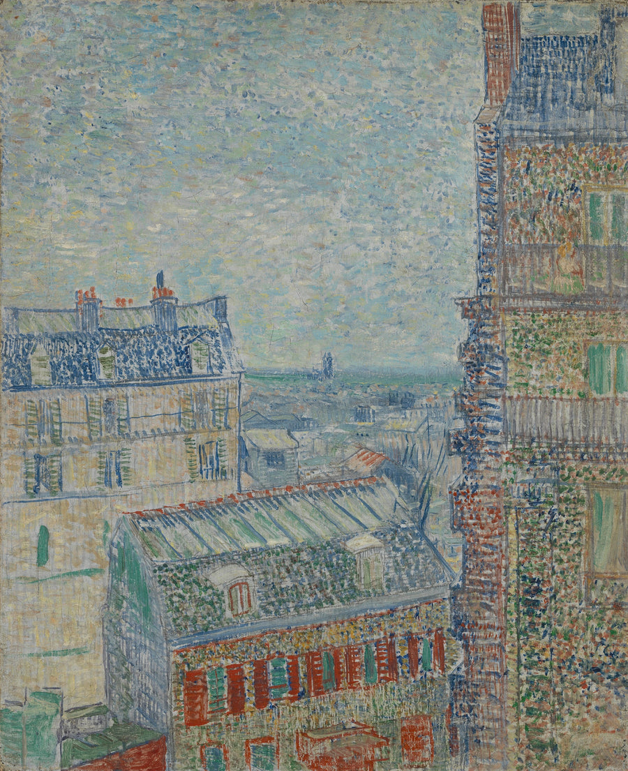 วิวจากห้องของศิลปิน ถนนเลปิก - Vincent van Gogh