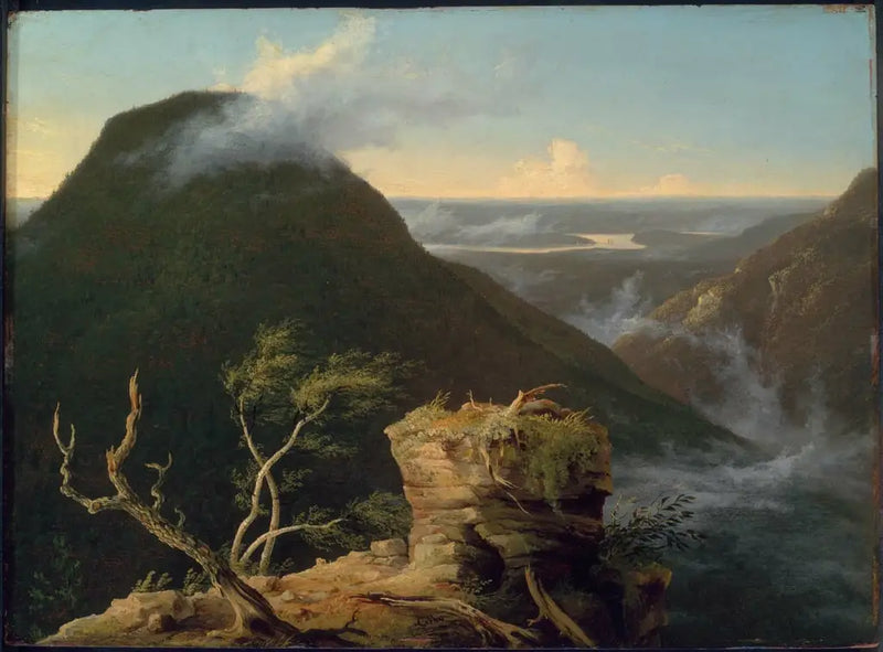วิวของ Round-Top ในเทือกเขา Catskill - Thomas Cole