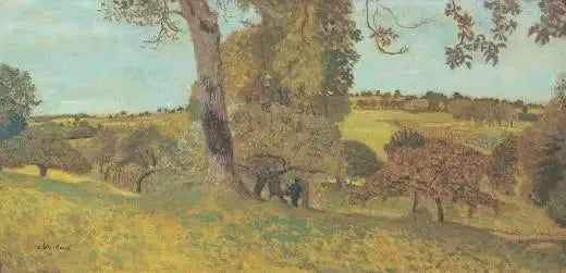 Vue en Suisse - Édouard Vuillard image 1 tableau peint à l’huile sur toile