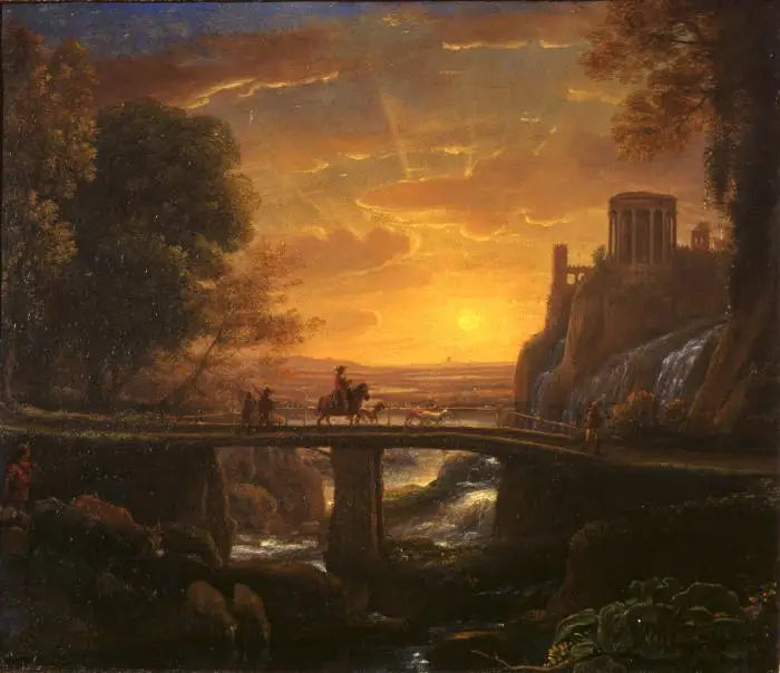 ภาพจินตนาการของ Tivoli - Claude Lorrain