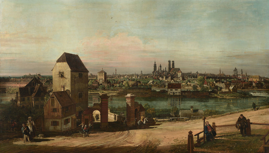 Vue de Munich - Bernardo Bellotto