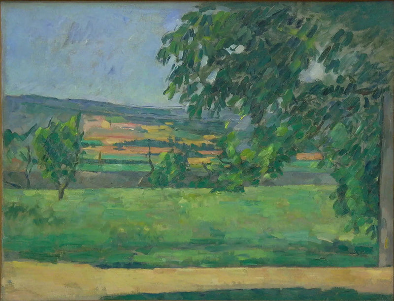 วิวที่ถ่ายจาก Jas de Bouffan - Paul Cézanne