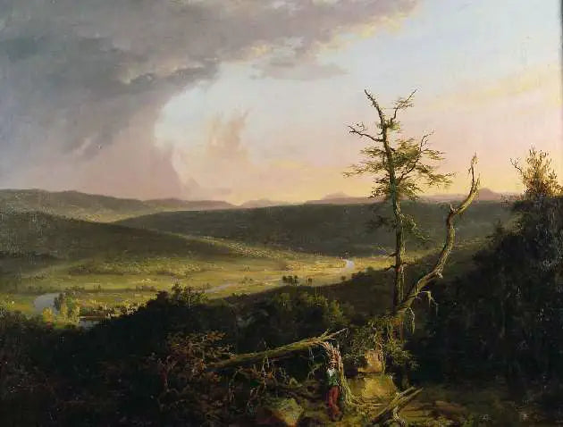 Vue sur la Schoharie - Thomas Cole - Alpha Reproduction