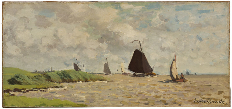 ทิวทัศน์ของ Voorzaan W179 - Claude Monet