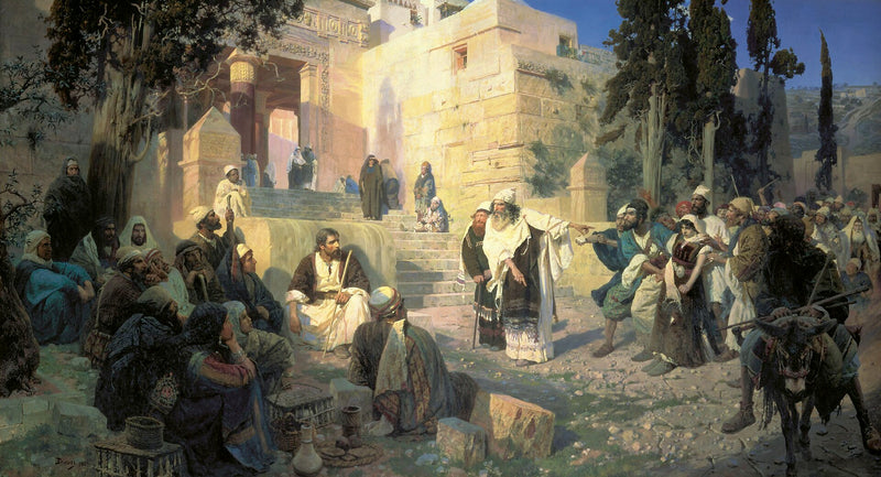 Le Christ et la pécheresse - Vassili Polenov