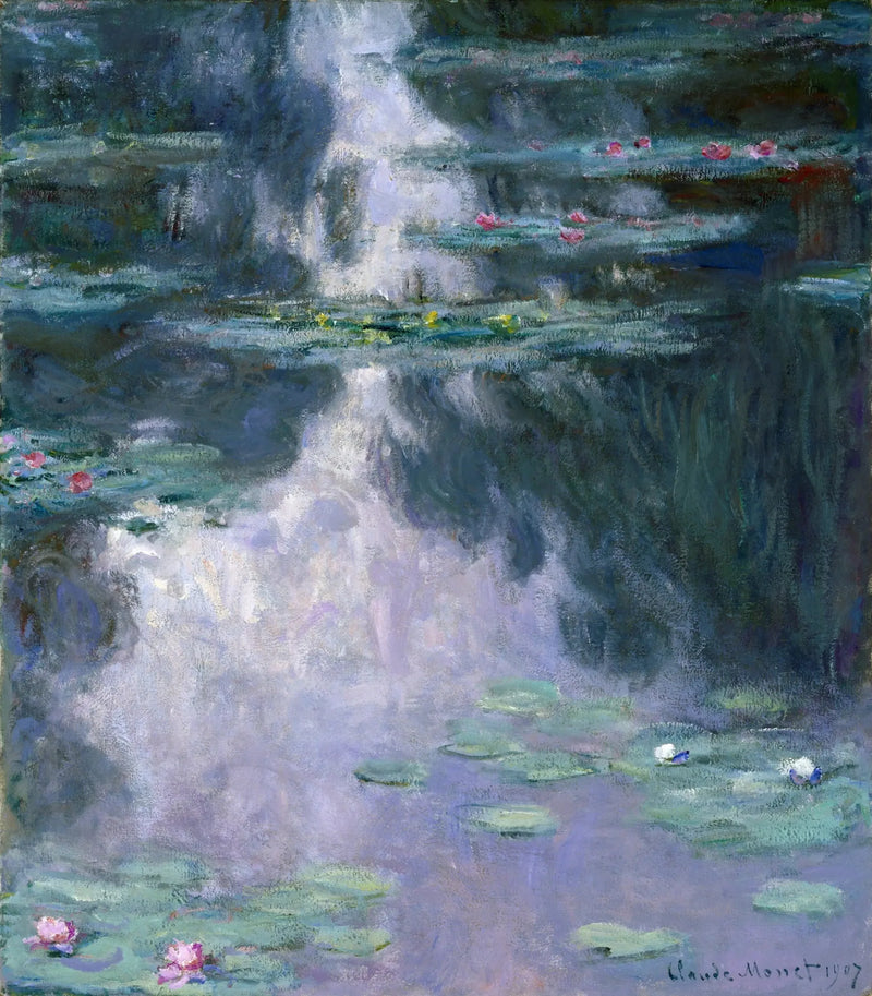 ดอกบัว (Nymphéas) - Claude Monet