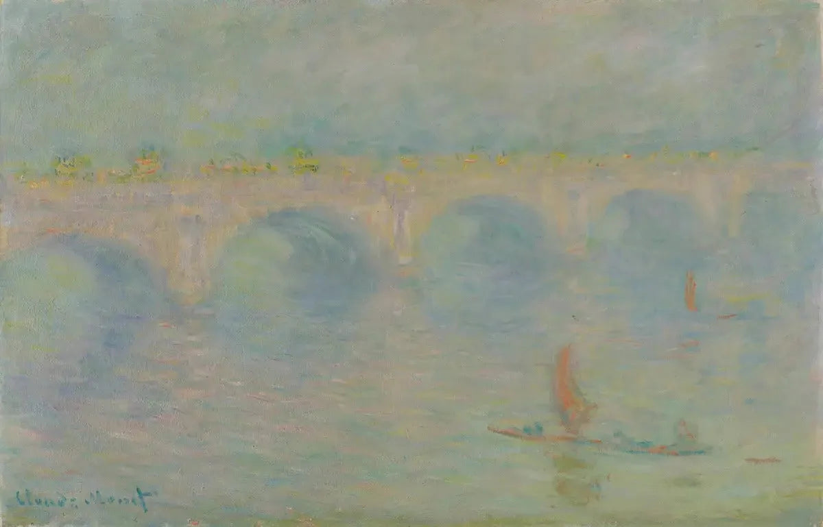 Waterloo Bridge, effet de soleil - Claude Monet image 1 reproduction réalisée par Alpha Reproduction