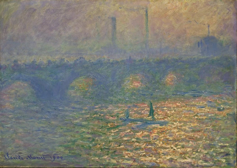 สะพานวอเตอร์ลู - Claude Monet