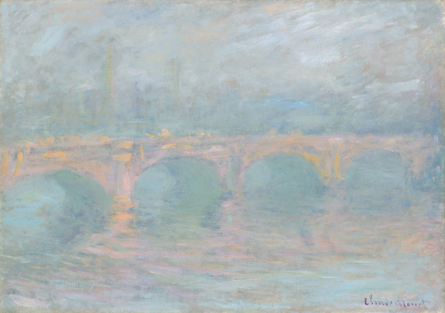 สะพานวอเตอร์ลู - Claude Monet