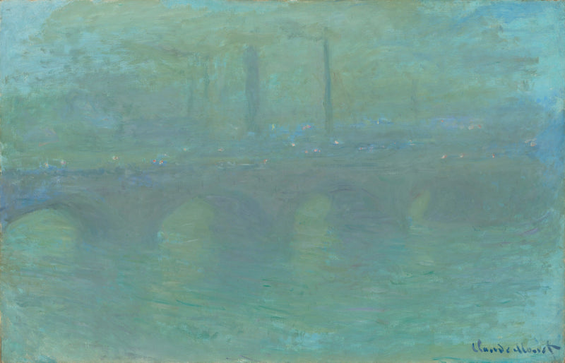 สะพานวอเตอร์ลู - Claude Monet