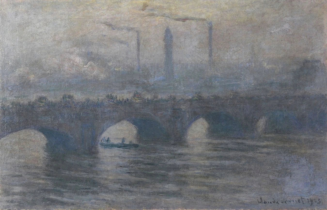 Waterloo Bridge, temps gris de Claude Monet, 1903 – Kunstmuseum Bern, Wildenstein 1562