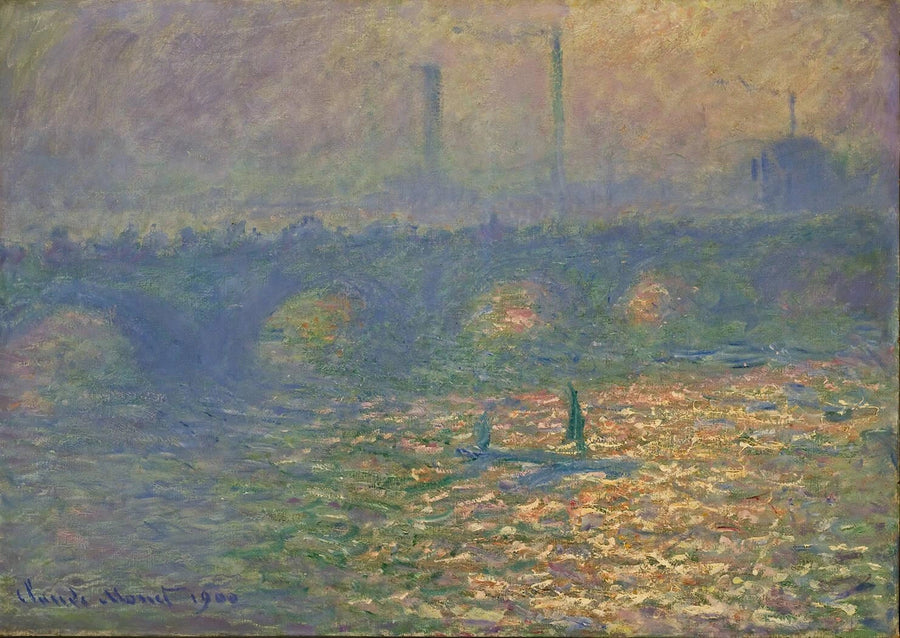 สะพานวอเตอร์ลู - Claude Monet
