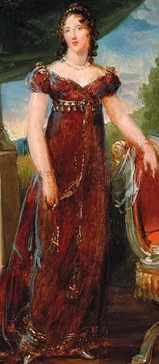 Wilhelmine, duchesse de Sagan - François Gérard image 1 reproduction d’œuvre d’art à l’huile