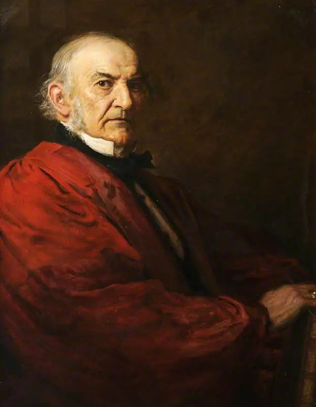 William Ewart Gladstone (1809–1898) - John Everett Millais image 1 tableau peint à l’huile sur toile