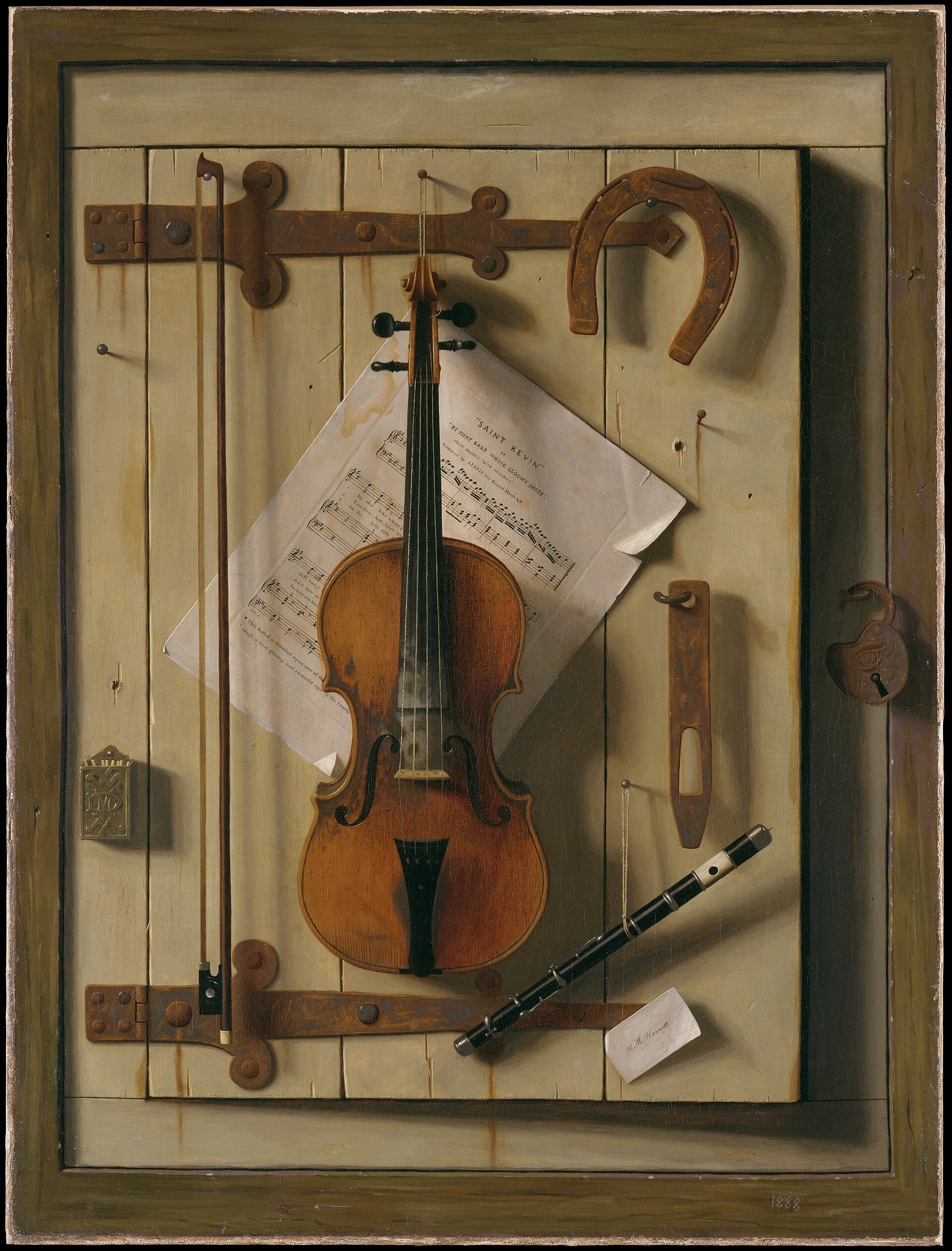 Nature morte avec violon - William Michael Harnett