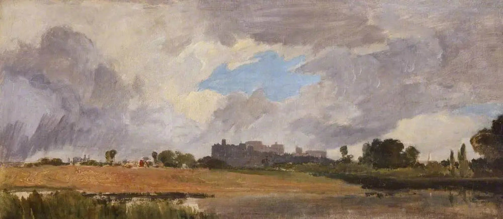 Windsor from Lower Hope - J. M. W. Turner image 1 reproduction artisanale de tableau