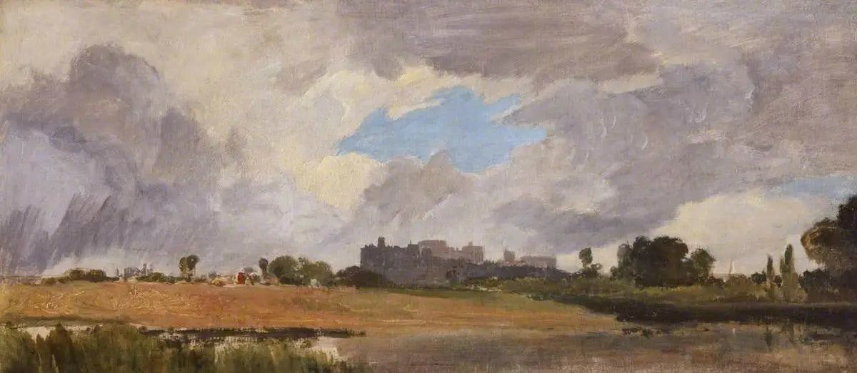 Windsor from Lower Hope - J. M. W. Turner image 1 reproduction artisanale de tableau