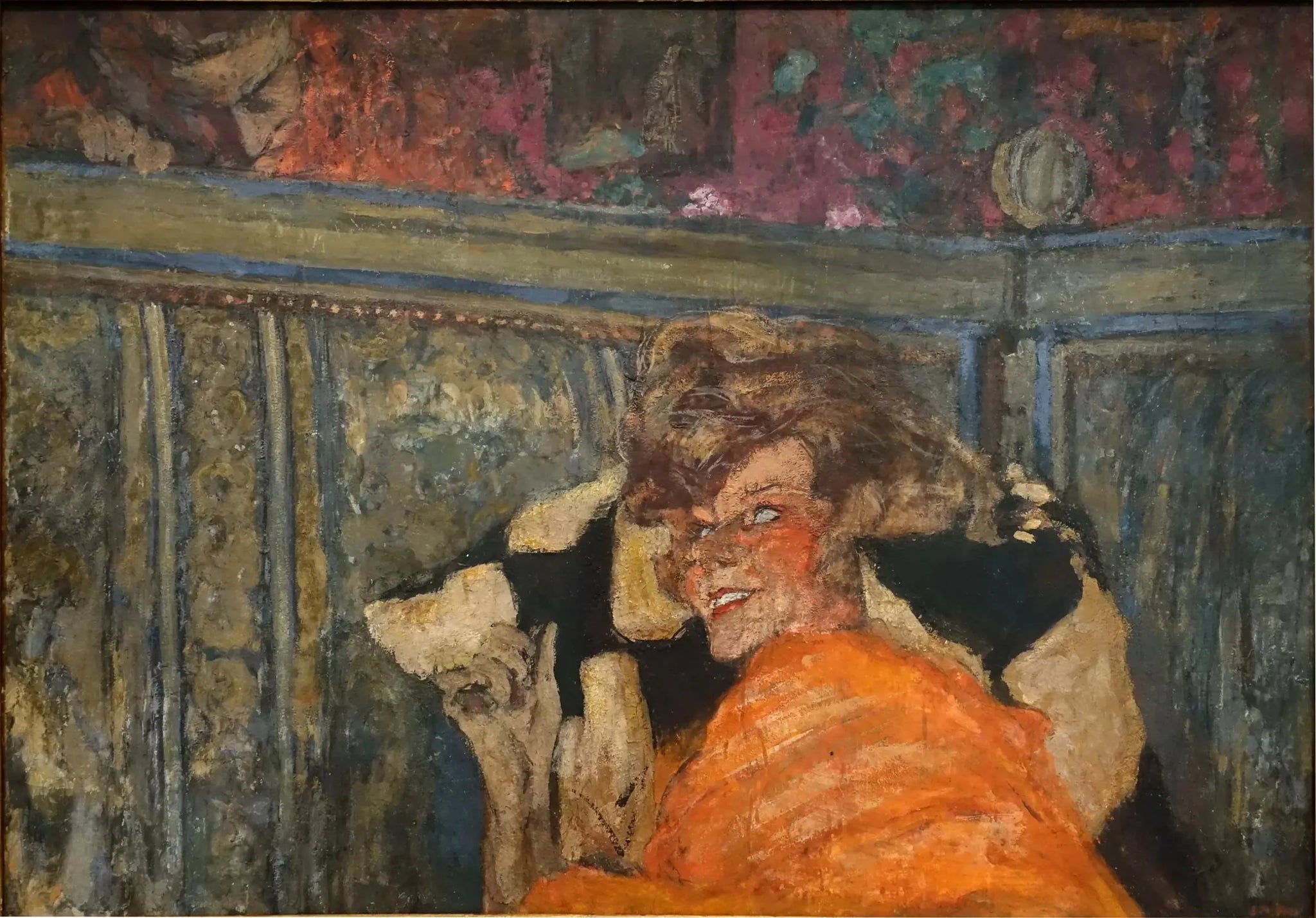 Yvonne Printemps et Sacha Guitry - Édouard Vuillard image 1 copie de tableau peinte à la main