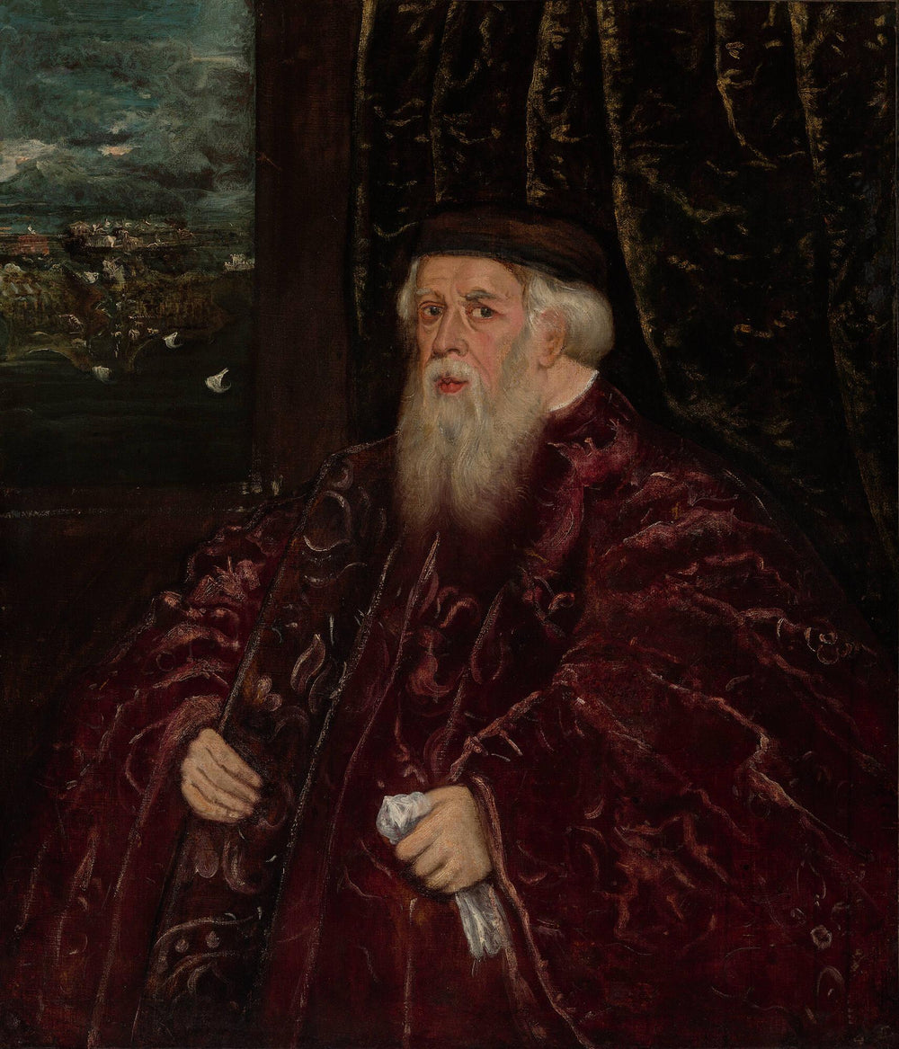 Zacharie Vendramin - Jacopo Tintoretto image 1 reproduction réalisée par Alpha Reproduction