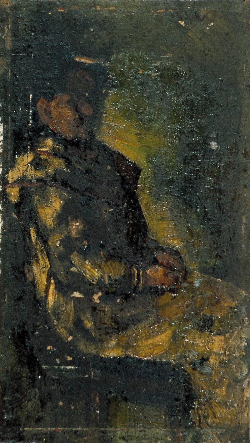 Zittende vrouw (Agnita Feis) - Theo van Doesburg